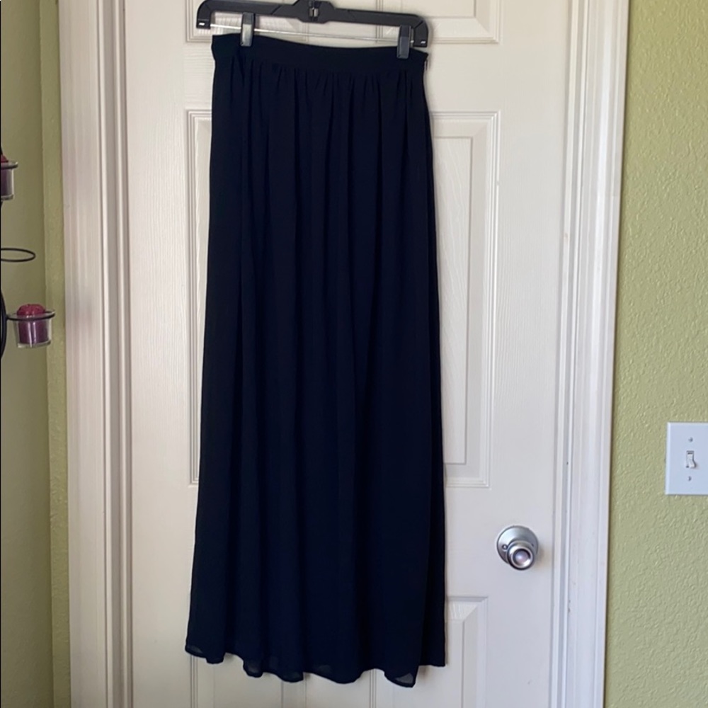 Long Black Skirt